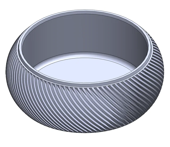 Cốc đựng đồ đa năng có rãnh chéo in 3D (Stackable Cup) - Image 2