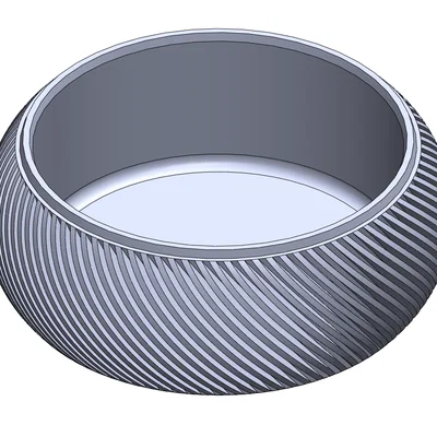 Cốc đựng đồ đa năng có rãnh chéo in 3D (Stackable Cup)