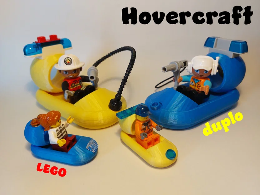 Hovercraft Lego & Duplo (tương thích Lego/Lego Duplo) - Image 1