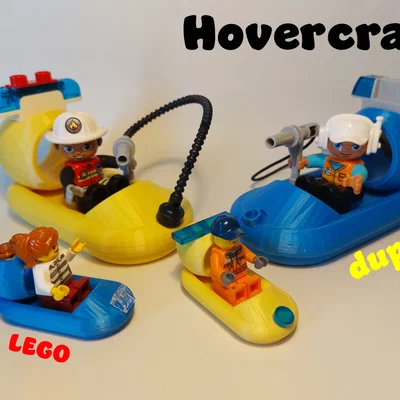 Hovercraft Lego & Duplo (tương thích Lego/Lego Duplo)