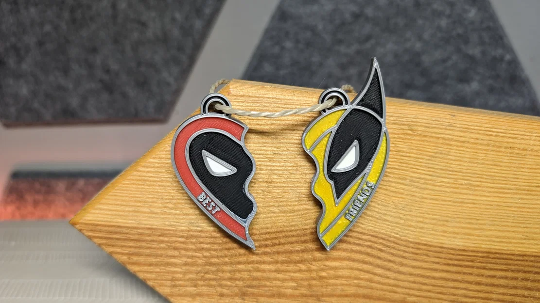 Dây chuyền tình bạn Deadpool x Wolverine (Best Friends) | Deadpool 3 - Image 1