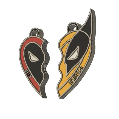Dây chuyền tình bạn Deadpool x Wolverine (Best Friends) | Deadpool 3