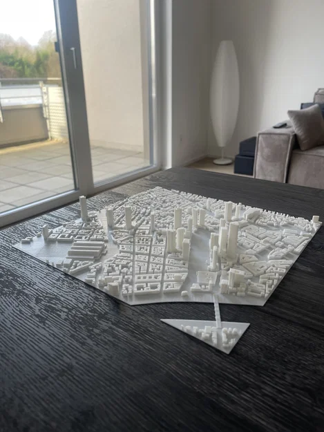 Mô hình thu nhỏ 3D Thành phố Frankfurt - Image 2