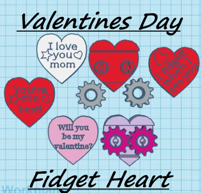 Trái tim fidget (Fidget heart) - Image 2