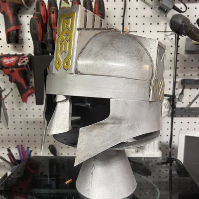 Mũ chiến binh người lùn (Dwarf Helmet) - Mô hình in 3D cực ngầu