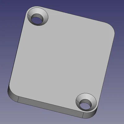 Tấm blank panel DBA tương thích Neutrik (kiểu cũ)