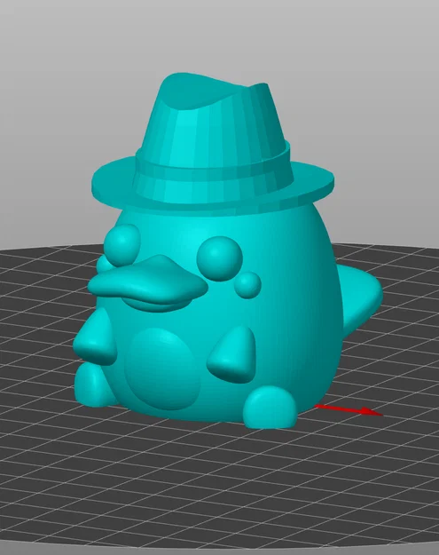 Mô hình 3D Perry the Platypus - Điệp viên thú mỏ vịt siêu dễ thương - Image 1