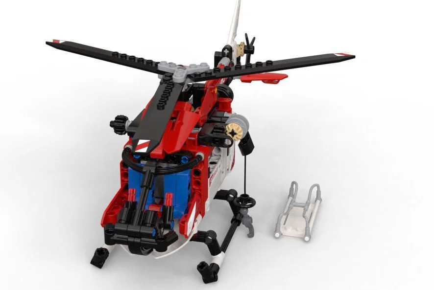 Mô hình trực thăng cứu hộ 42092 (Rescue Helicopter) ấn tượng - Image 2