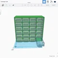 Kệ lưu trữ 24 ngăn kéo (24 drawer storage unit) - Thumbnail 1