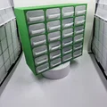 Kệ lưu trữ 24 ngăn kéo (24 drawer storage unit) - Thumbnail 4