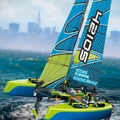 Mô hình thuyền Catamaran 2 trong 1 (lấy cảm hứng từ 42105) cho in 3D - Thumbnail 6