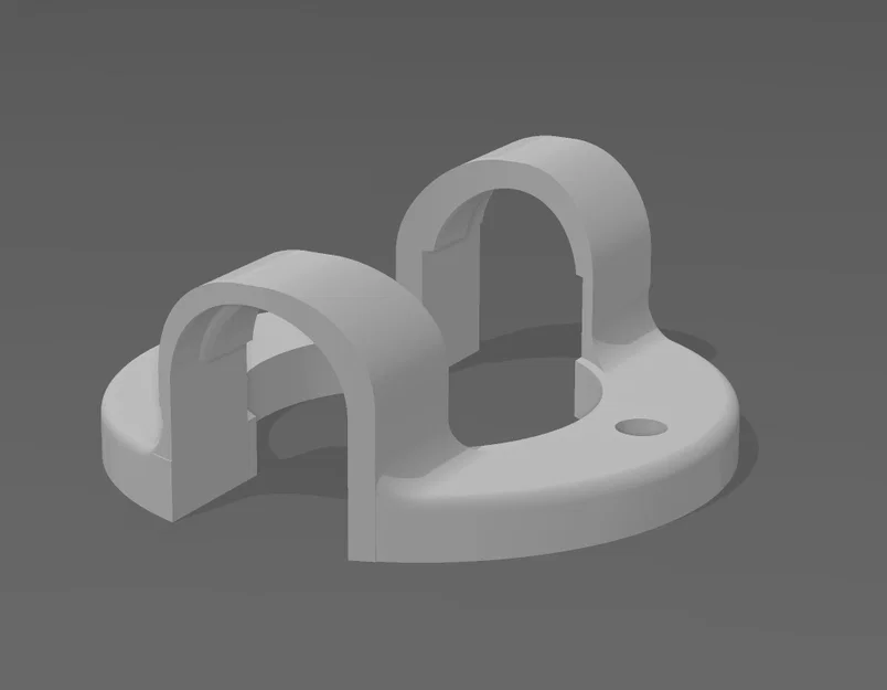 Bracket gắn tường cho van bi 1/4" (1/4" ball valve mounting bracket) - Image 2
