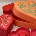 Hộp Trái Tim Print-in-Place “Two Hearts One Love” - Thumbnail 3