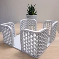 Giá đỡ khăn ăn (Napkin holder) họa tiết lục giác - Thumbnail 1