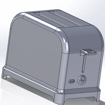 Mô hình máy nướng bánh mì 3D dễ thương cho bé vui đùa
