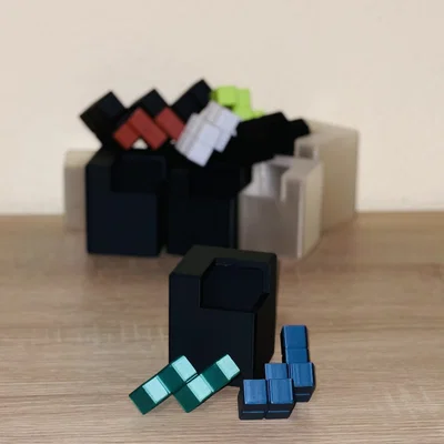 Waltz Puzzle (Xếp 2 mảnh vào hộp)