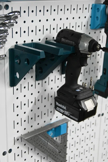Giá treo khoan & máy vặn vít lên Wall Control (Drill & Driver Wall Control Mount) - Image 1