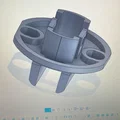 Núm vặn đánh lửa 3D cho chìa khóa Mitsubishi Lancer và Outlander - Thumbnail 1