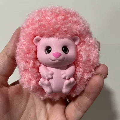 Nhím con (Hedgehog) – mẫu in không cần support