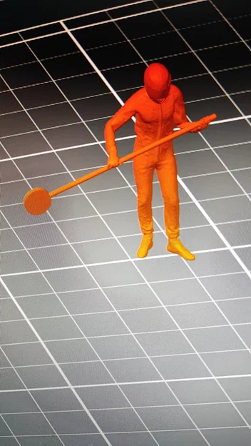 Mô hình kỹ thuật viên F1 (F1 Boxencrew 1 Mechaniker) in 3D - Image 2