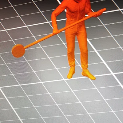 Mô hình kỹ thuật viên F1 (F1 Boxencrew 1 Mechaniker) in 3D