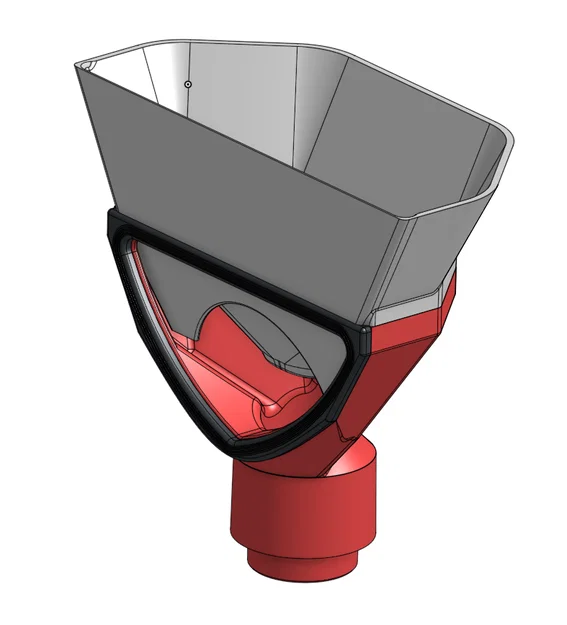 Đầu hút bụi in 3D “AirTip” 1-1/2–2-1/4in gắn máy hút bụi ướt/khô - Image 1