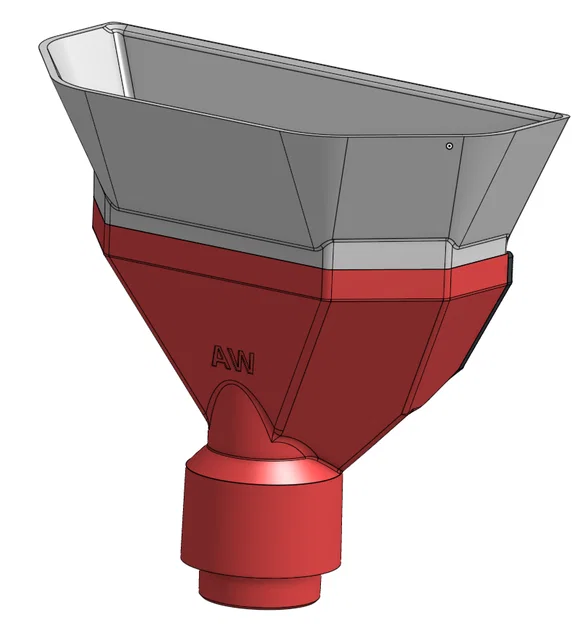 Đầu hút bụi in 3D “AirTip” 1-1/2–2-1/4in gắn máy hút bụi ướt/khô - Image 2