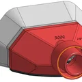 Bộ Hút Bụi In 3D Khi Khoan/Cắt – cập nhật đầu nối ống hút bụi 2.5" - Thumbnail 1