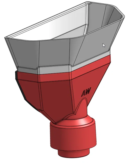 Bộ Hút Bụi In 3D Khi Khoan/Cắt – cập nhật đầu nối ống hút bụi 2.5" - Image 2