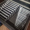 Khay sắp xếp cờ lê Wiesemann (Wiesemann wrench organizer) - Thumbnail 1
