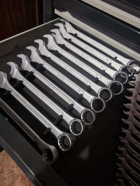 Khay sắp xếp cờ lê Wiesemann (Wiesemann wrench organizer) - Image 3