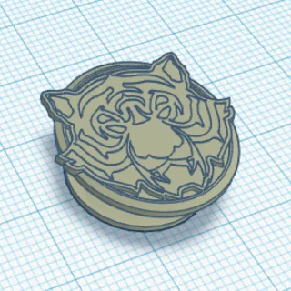 Mẫu in 3D Oscar Medallion Jibbit cho dép siêu chất