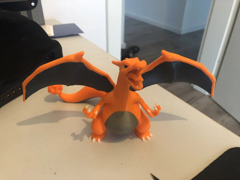 Charizard đa màu cho MMU2S (Multicolor Charizard for MMU2S) - Image 1
