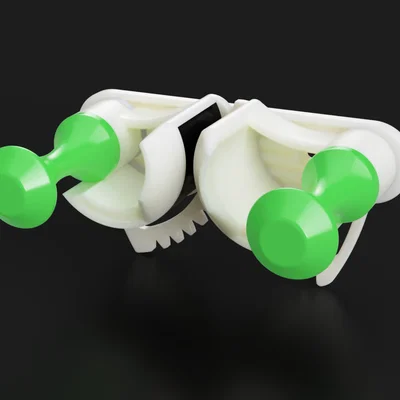 Phụ kiện in 3D gắn gậy trượt tuyết cho giá treo Gravity Ski Holder