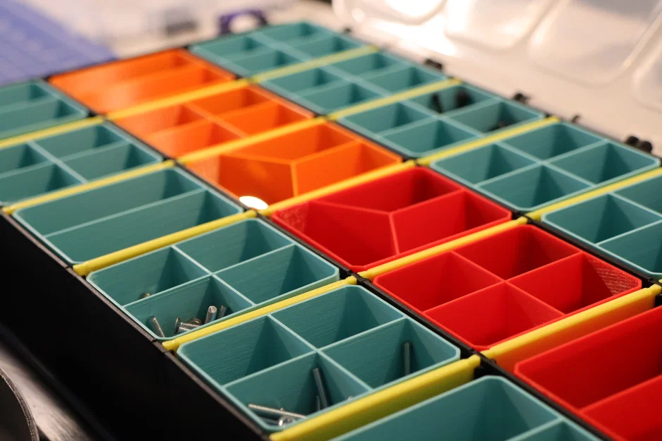 Khay chia ngăn thông minh Sorting Box Organiser cho hộp đựng linh kiện - Image 3