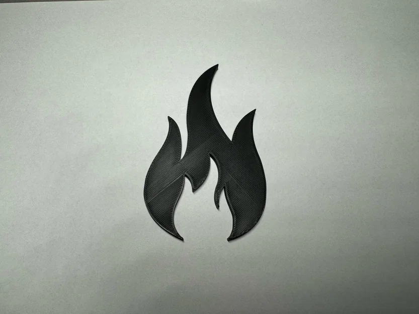 Mô hình trang trí ngọn lửa (Flame) in 3D cực đẹp - Image 1