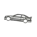 Mô hình trang trí xe BMW E36 Coupé: Tối giản, không cần support - Thumbnail 1