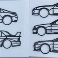 Mô hình trang trí xe BMW E36 Coupé: Tối giản, không cần support - Thumbnail 2