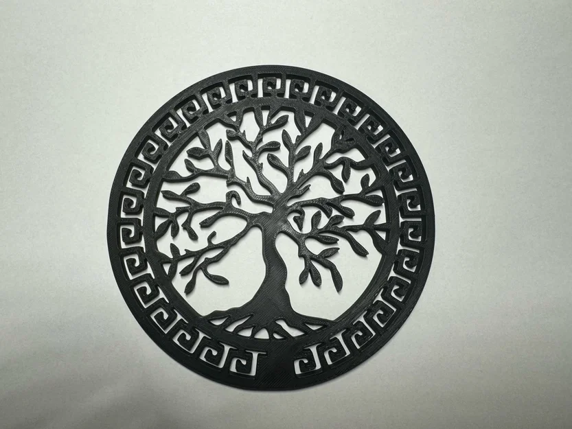 Mẫu in 3D Tranh treo tường Tree of Life (Cây đời sống) trang trí đẹp - Image 1
