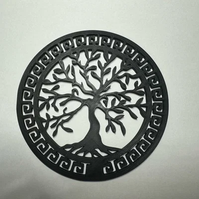 Mẫu in 3D Tranh treo tường Tree of Life (Cây đời sống) trang trí đẹp