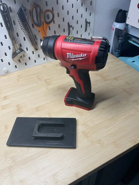 Gridfinity 2x4 Milwaukee M18 Upright Tool Holder (Giá dựng đứng dụng cụ) - Image 3