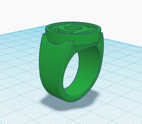 Nhẫn Green Lantern Power Ring - Size 12 - Image 2