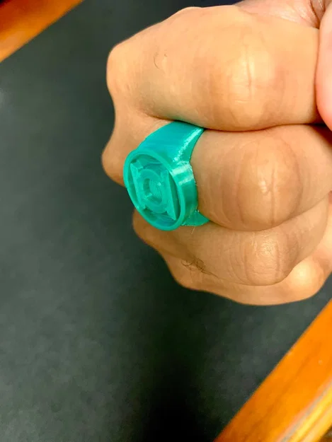 Nhẫn Green Lantern Power Ring - Size 12 - Image 3