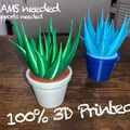 Chậu Cây Để Bàn (In 3D 100%) - Thumbnail 1
