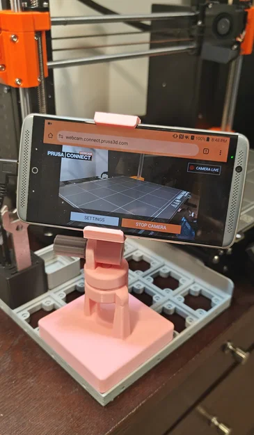 Giá đỡ điện thoại Gridfinity (Gridfinity Smartphone Mount) - Image 3