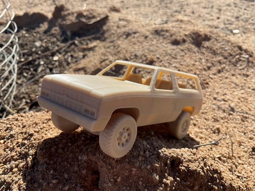 Mô hình xe địa hình Chevy K5 Blazer in 3D độc đáo - Image 1