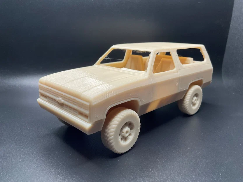 Mô hình xe địa hình Chevy K5 Blazer in 3D độc đáo - Image 2