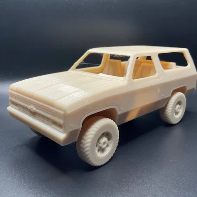 Mô hình xe địa hình Chevy K5 Blazer in 3D độc đáo