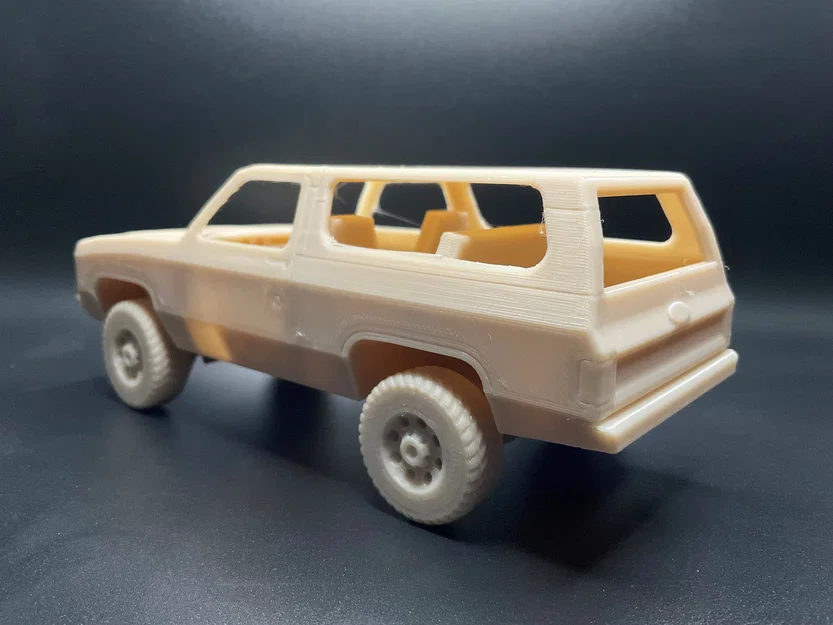 Mô hình xe địa hình Chevy K5 Blazer in 3D độc đáo - Image 4
