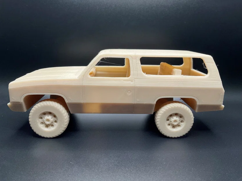 Mô hình xe địa hình Chevy K5 Blazer in 3D độc đáo - Image 5